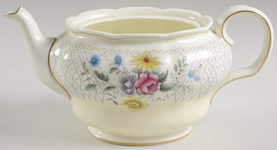 Burnham Teapot No Lid by Royal Doulton-1