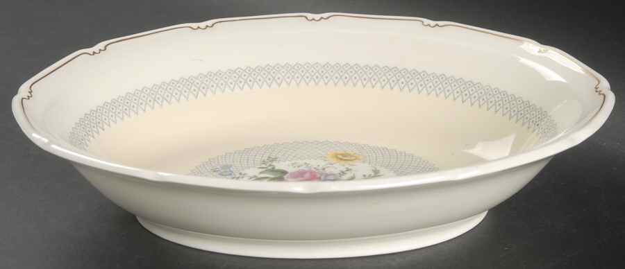 Burnham 10" Oval Vegetable Bowl by Royal Doulton-1