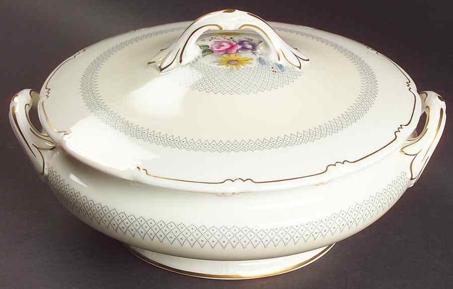 Burnham Round Covered Vegetable by Royal Doulton-1