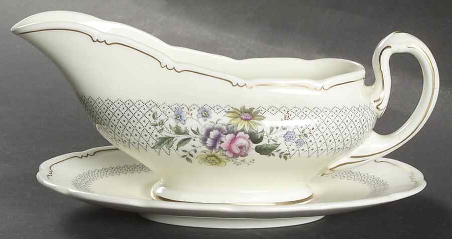 Burnham Gravy Boat & Underplate by Royal Doulton-1