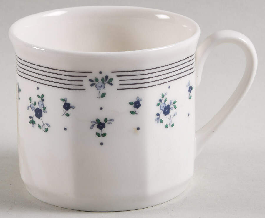 Calico Blue Flat Cup by Royal Doulton-1