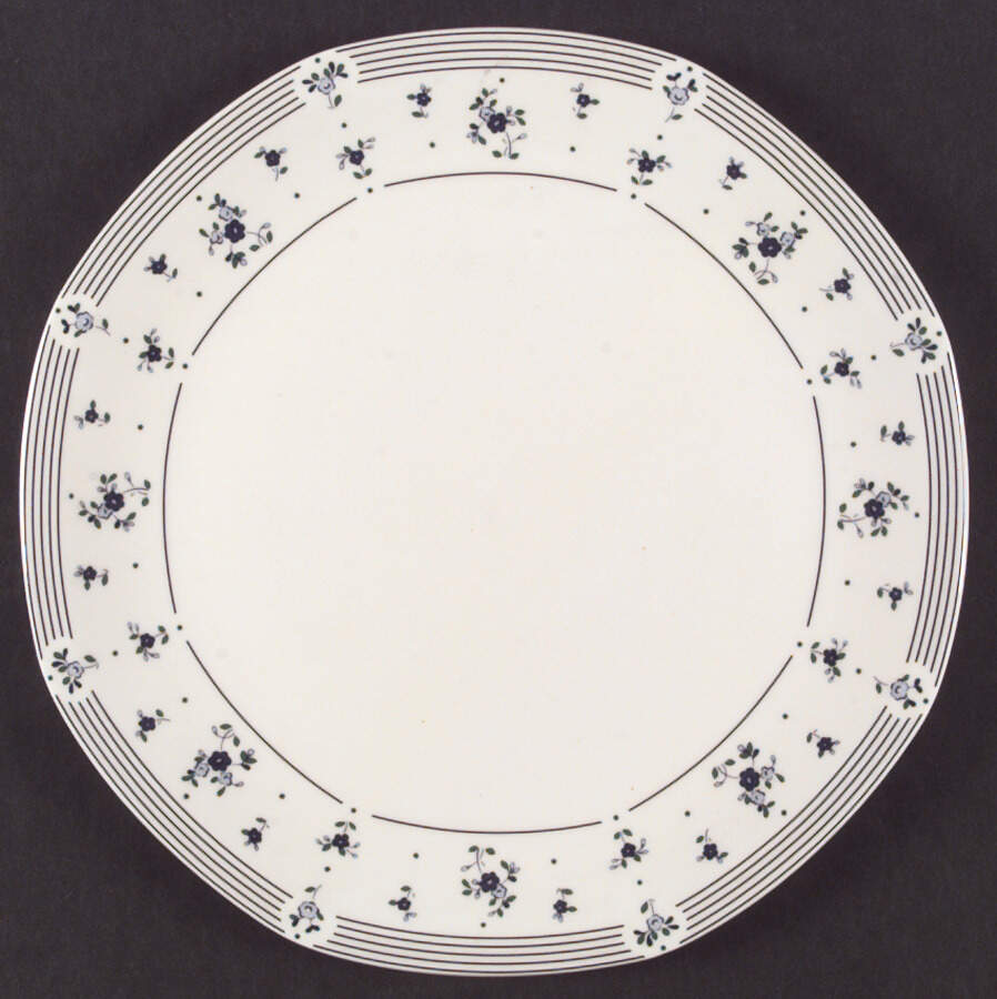 Calico Blue Dinner Plate by Royal Doulton-1