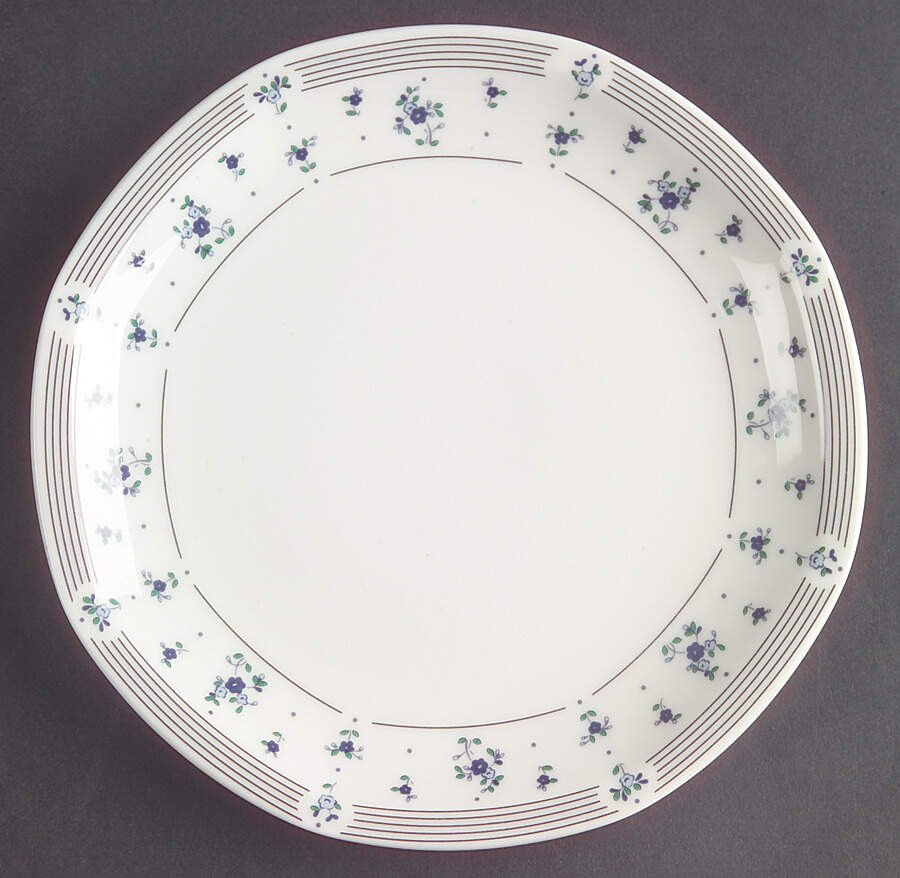 Calico Blue Bread & Butter Plate by Royal Doulton-1