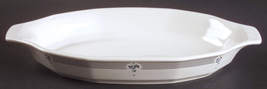 Calico Blue 11" Augratin by Royal Doulton-1