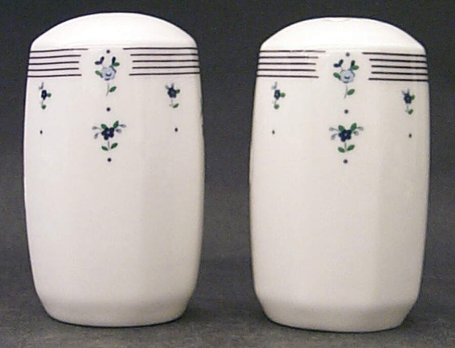 Calico Blue Salt & Pepper Set by Royal Doulton-1