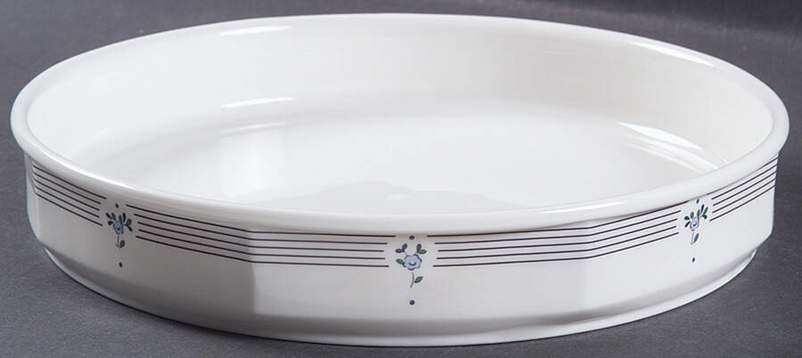 Calico Blue 9" Quiche by Royal Doulton-1