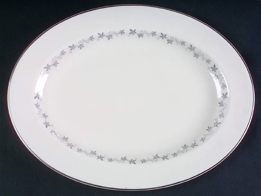 Cadence 13" Oval Serving Platter by Royal Doulton-1