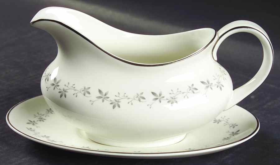 Cadence Gravy Boat & Underplate by Royal Doulton-1