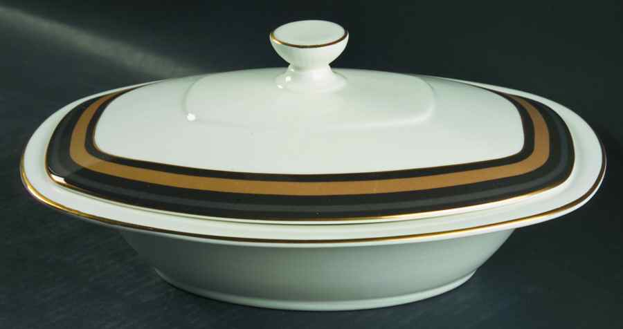 Cadenza Oval Covered Vegetable by Royal Doulton-1
