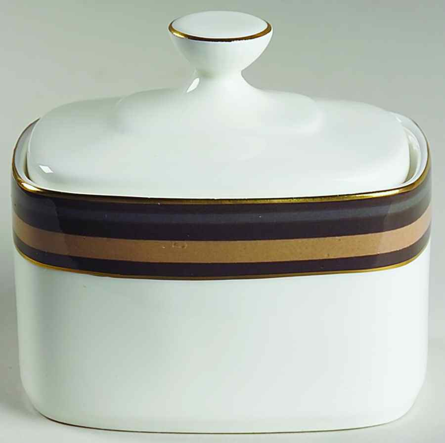 Cadenza Sugar Bowl & Lid by Royal Doulton-1