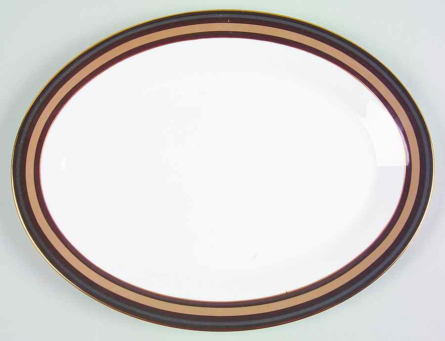 Cadenza 13" Oval Serving Platter by Royal Doulton-1
