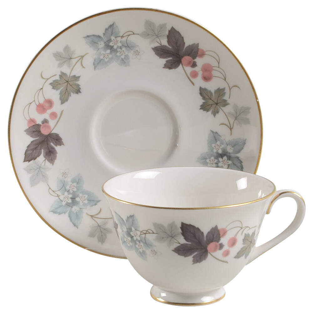 Camelot Footed Cup & Saucer Set by Royal Doulton-1
