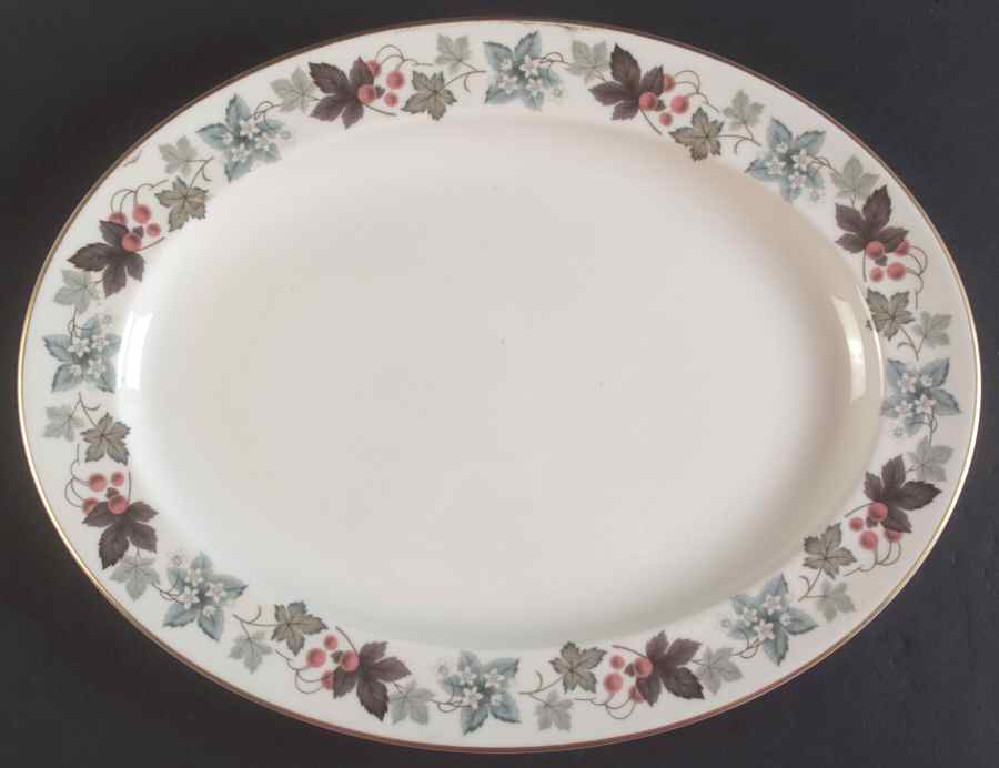 Camelot 16" Oval Serving Platter by Royal Doulton-1