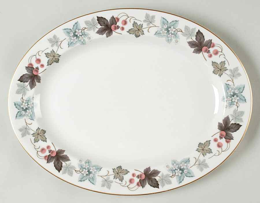 Camelot 13" Oval Serving Platter by Royal Doulton-1