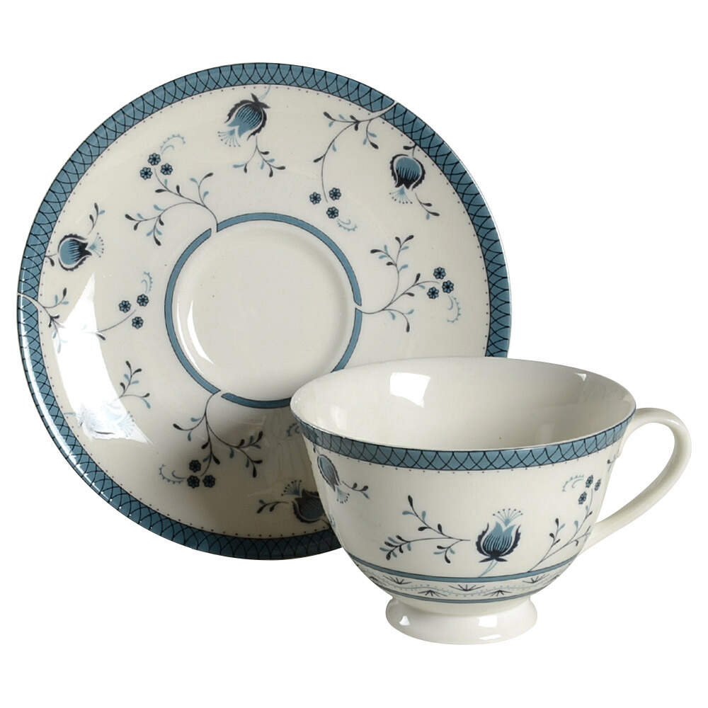 Cambridge Footed Cup & Saucer Set by Royal Doulton-1