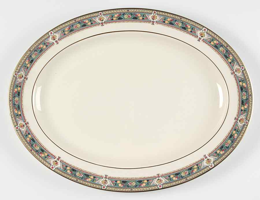 Camberley 16" Oval Serving Platter by Royal Doulton-1