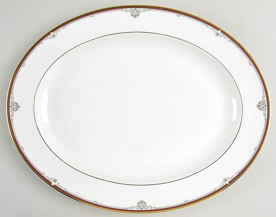 Cambridge 13" Oval Serving Platter by Royal Doulton-1