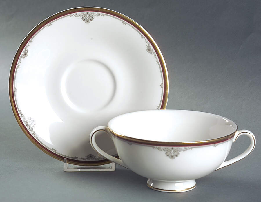 Cambridge Footed Cream Soup Bowl by Royal Doulton-1