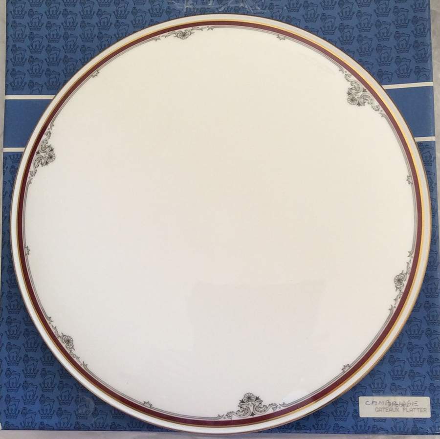 Cambridge Gateau Plate by Royal Doulton-1