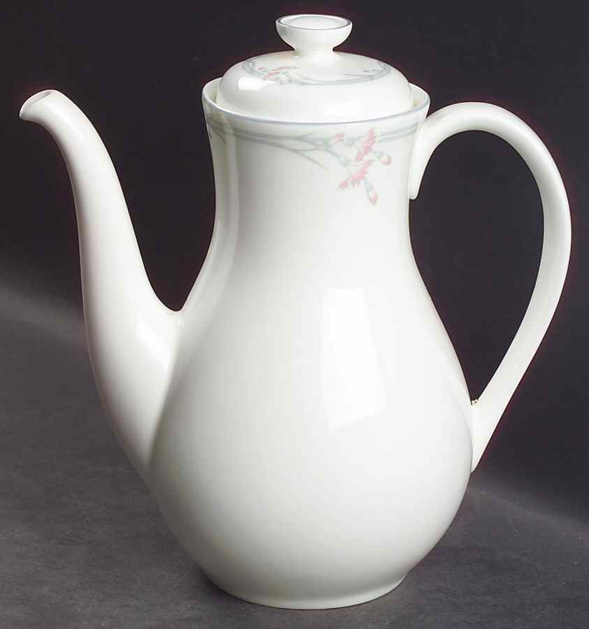 Carnation Micro Coffee Pot & Lid by Royal Doulton-1