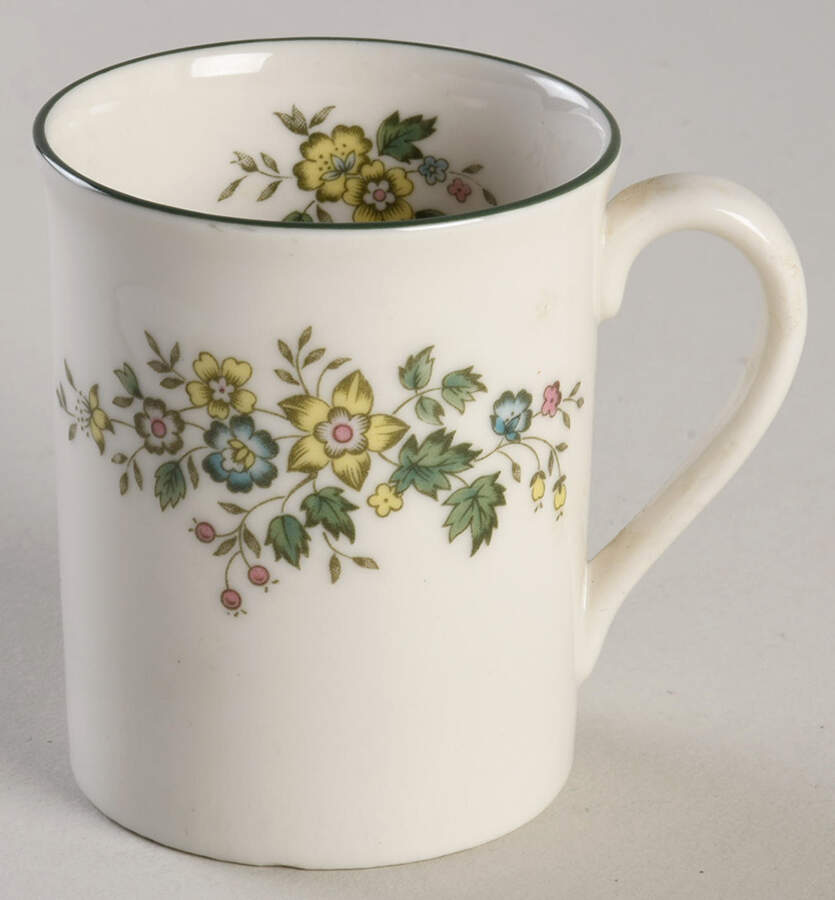 Campagna Green Flat Demitasse Cup by Royal Doulton-1
