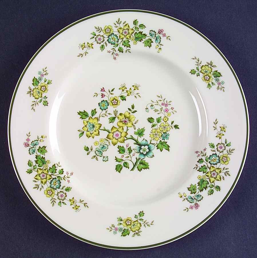 Campagna Green Salad Plate by Royal Doulton-1