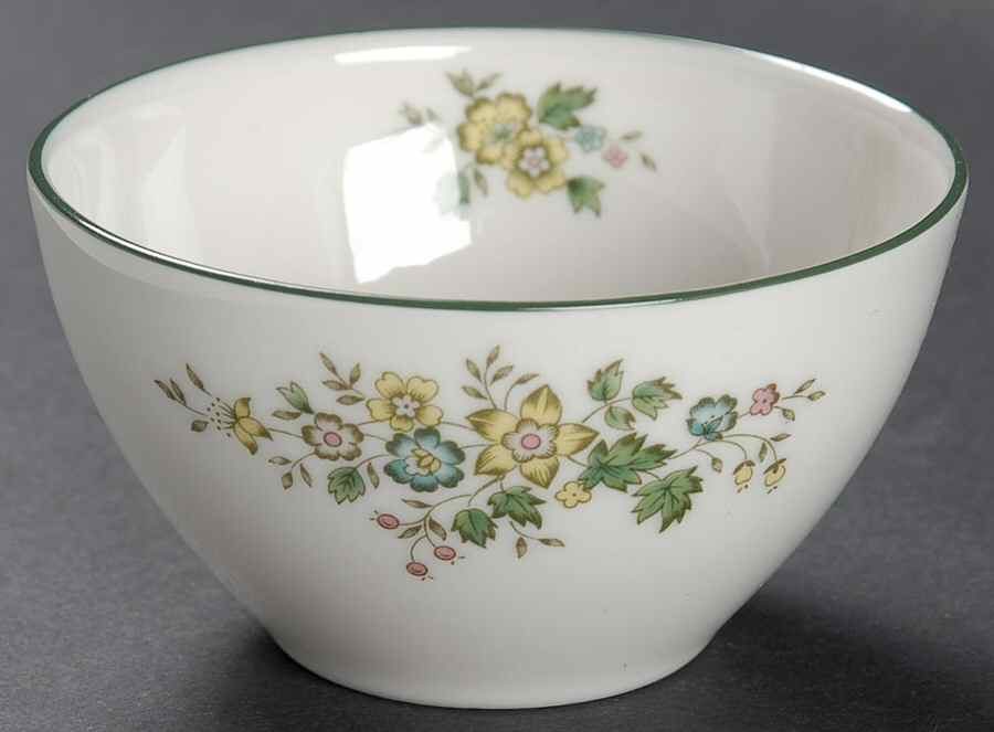 Campagna Green Mini Open Sugar Bowl by Royal Doulton-1