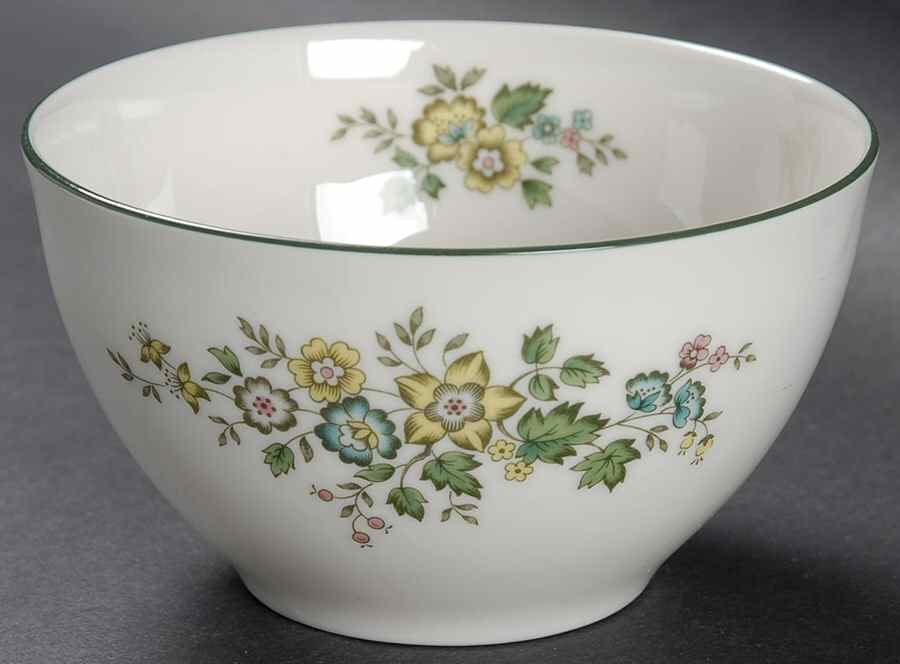 Campagna Green Open Sugar Bowl by Royal Doulton-1