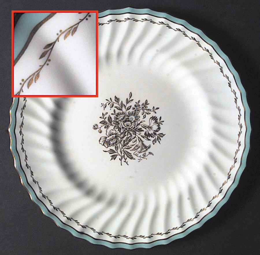 Camrose Dinner Plate by Royal Doulton-1