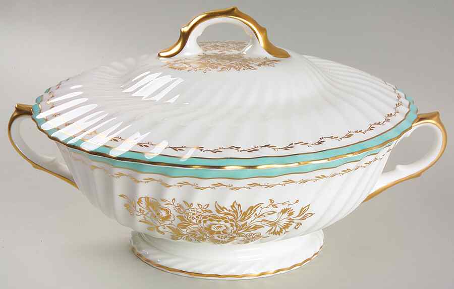Camrose Round Covered Vegetable by Royal Doulton-1