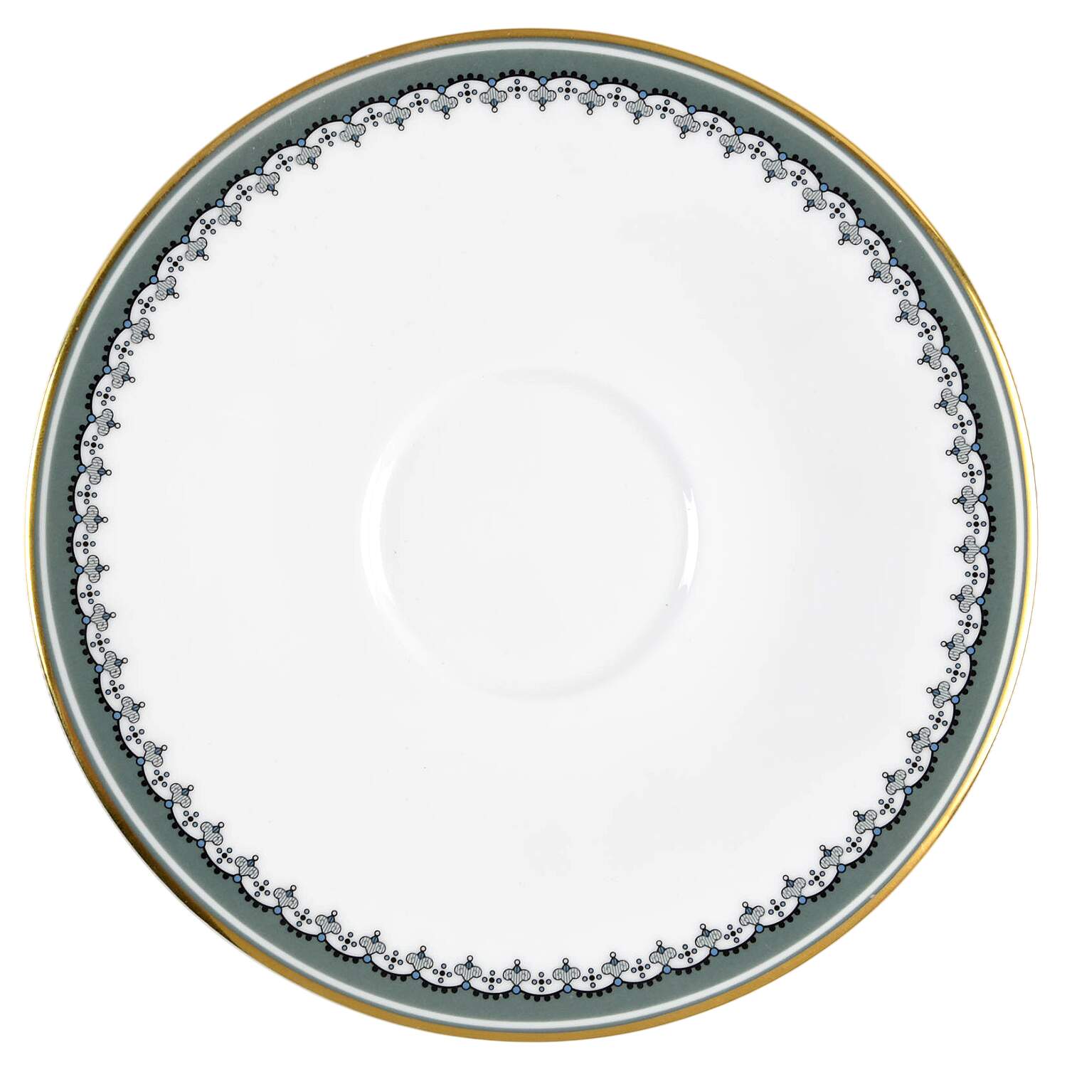 Canterbury Saucer by Royal Doulton-1