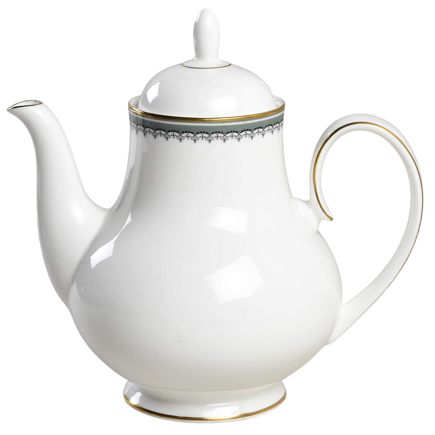 Canterbury Coffee Pot & Lid by Royal Doulton-1