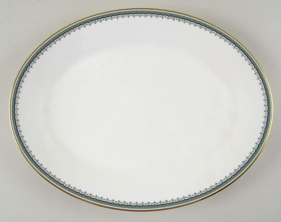 Canterbury 13" Oval Serving Platter by Royal Doulton-1