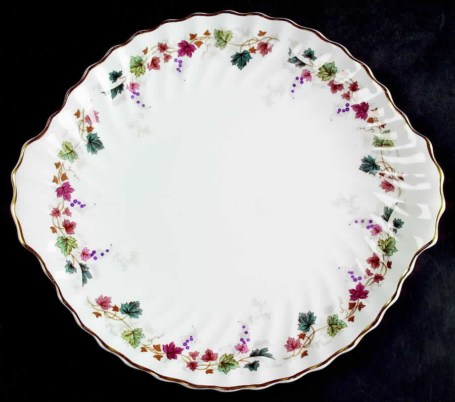 Canterbury Handled Cake Plate by Royal Doulton-1