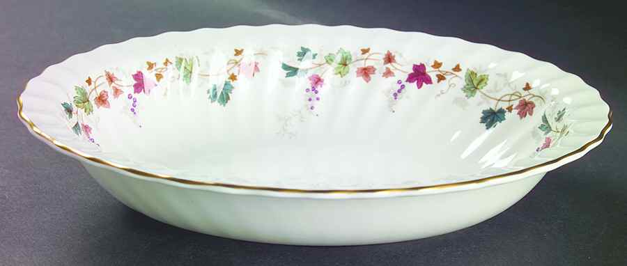 Canterbury 10" Oval Vegetable Bowl by Royal Doulton-1
