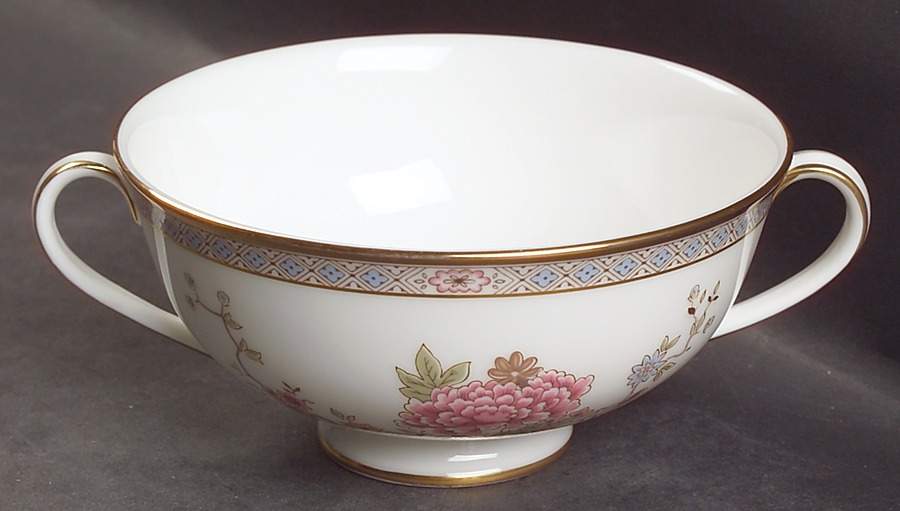 Canton Footed Cream Soup Bowl by Royal Doulton-1