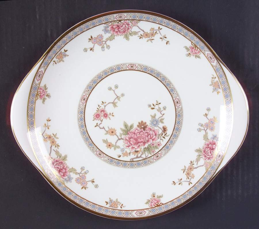Canton Handled Cake Plate by Royal Doulton-1