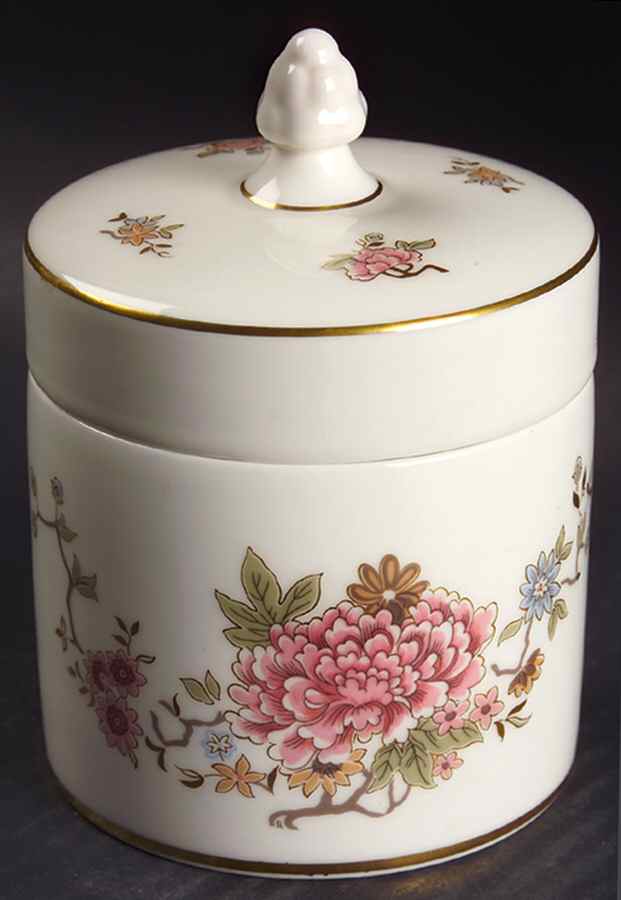 Canton Candy Jar & Lid by Royal Doulton-1