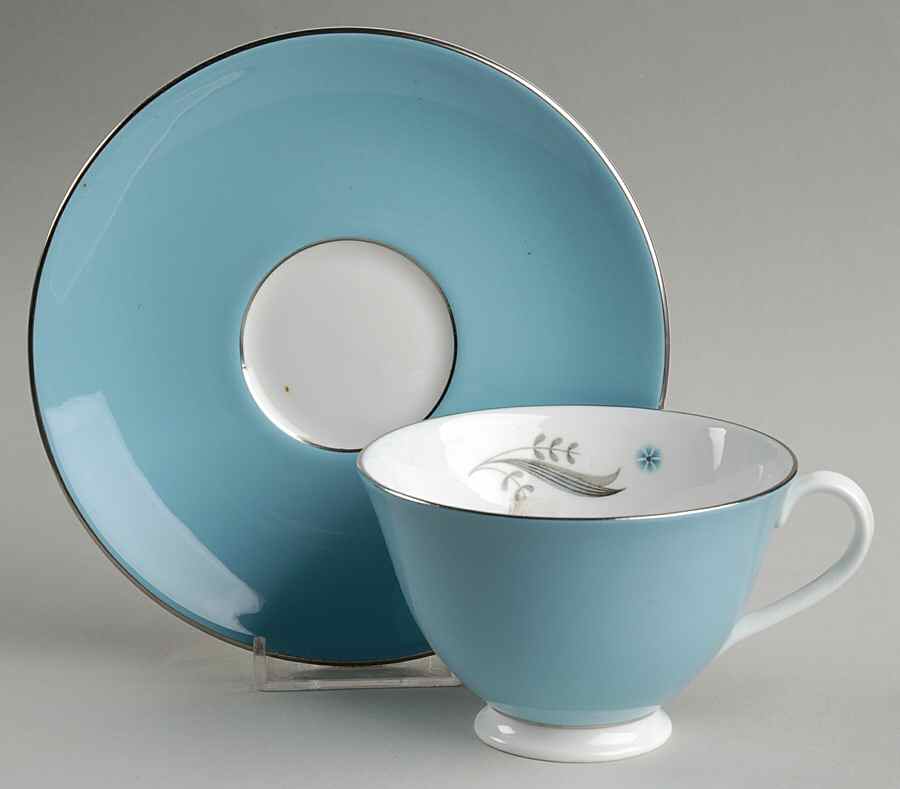 Caprice (H4950) Footed Cup & Saucer Set by Royal Doulton-1