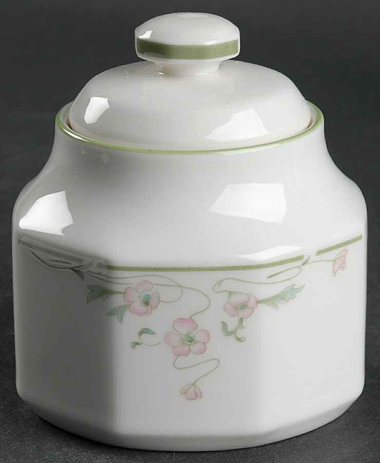 Caprice (Octagonal) Sugar Bowl & Lid by Royal Doulton-1