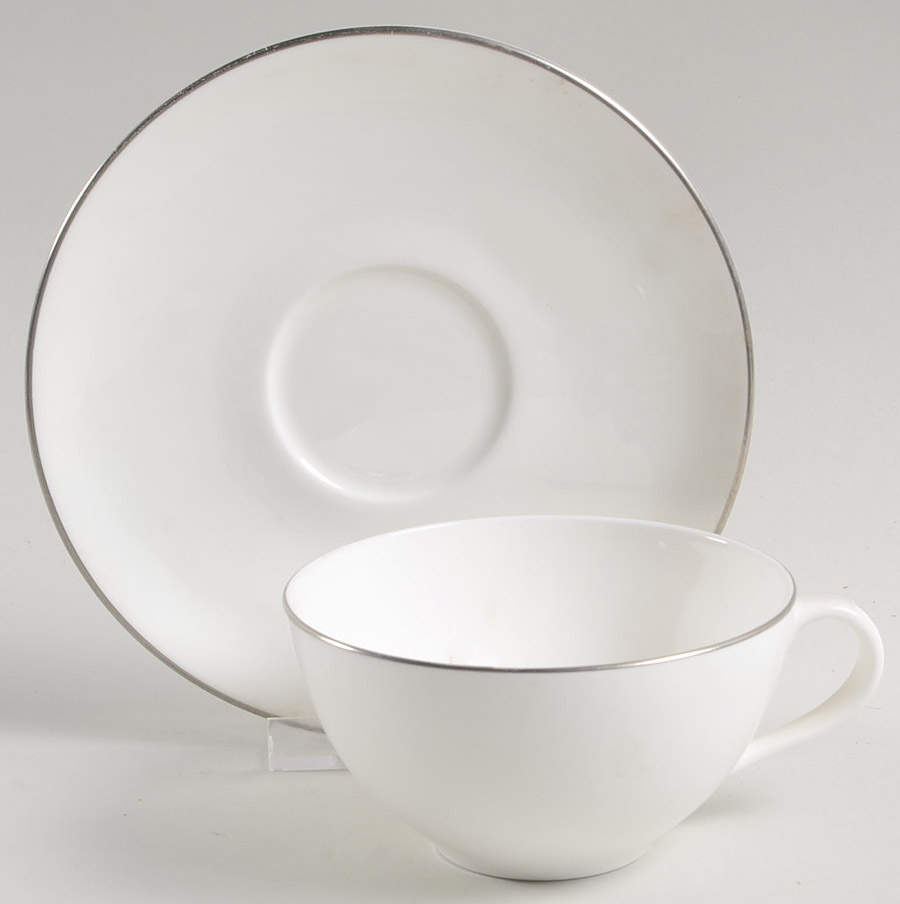 Carousel Flat Cup & Saucer Set by Royal Doulton-1