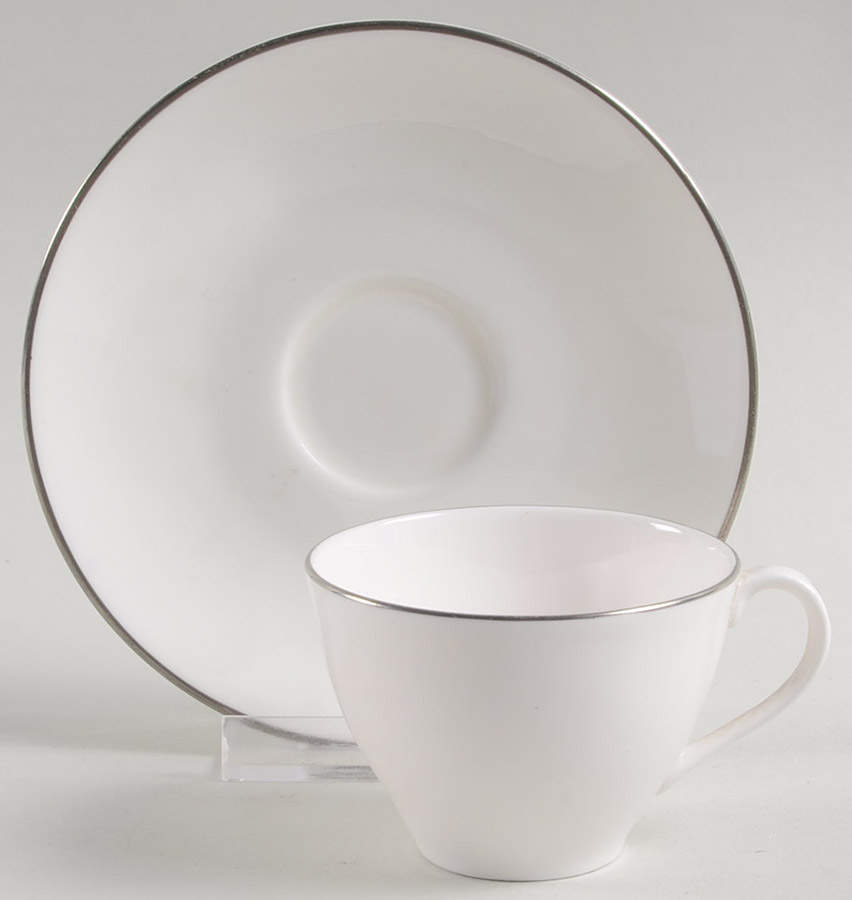 Carousel Flat Demitasse Cup & Saucer Set by Royal Doulton-1