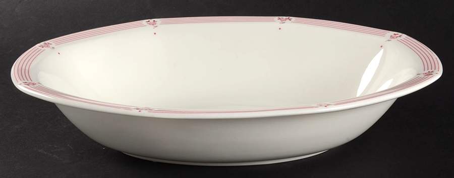 Calico Red 10" Oval Vegetable Bowl by Royal Doulton-1