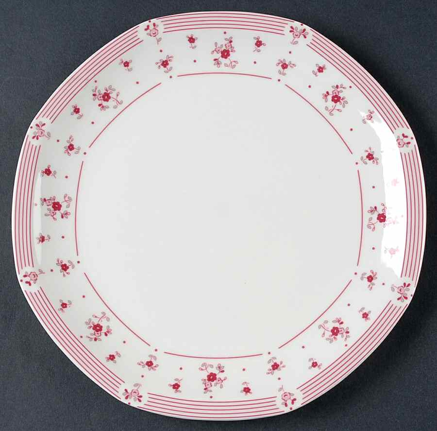 Calico Red Salad Plate by Royal Doulton-1