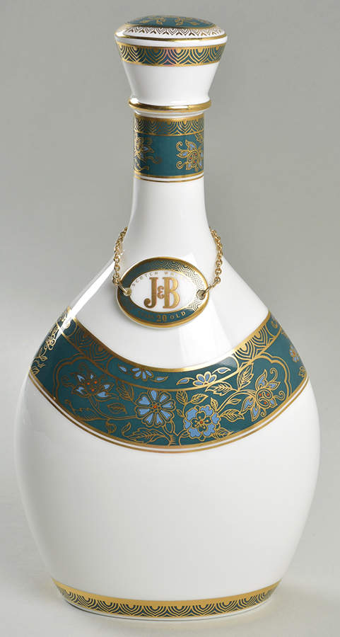 Carlyle J & B Scotch Decanter & Stopper w/Label by Royal Doulton-1