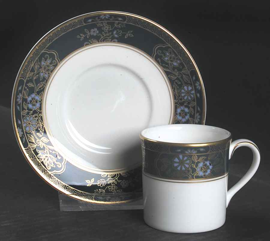 Carlyle Espresso Cup and Saucer Set by Royal Doulton-1