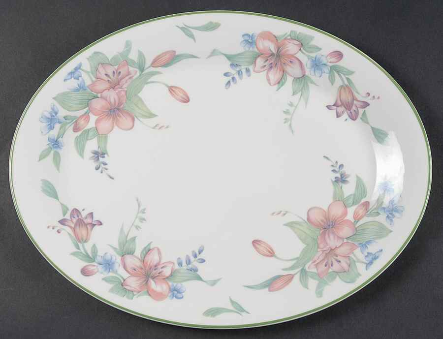 Carmel 13" Oval Serving Platter by Royal Doulton-1