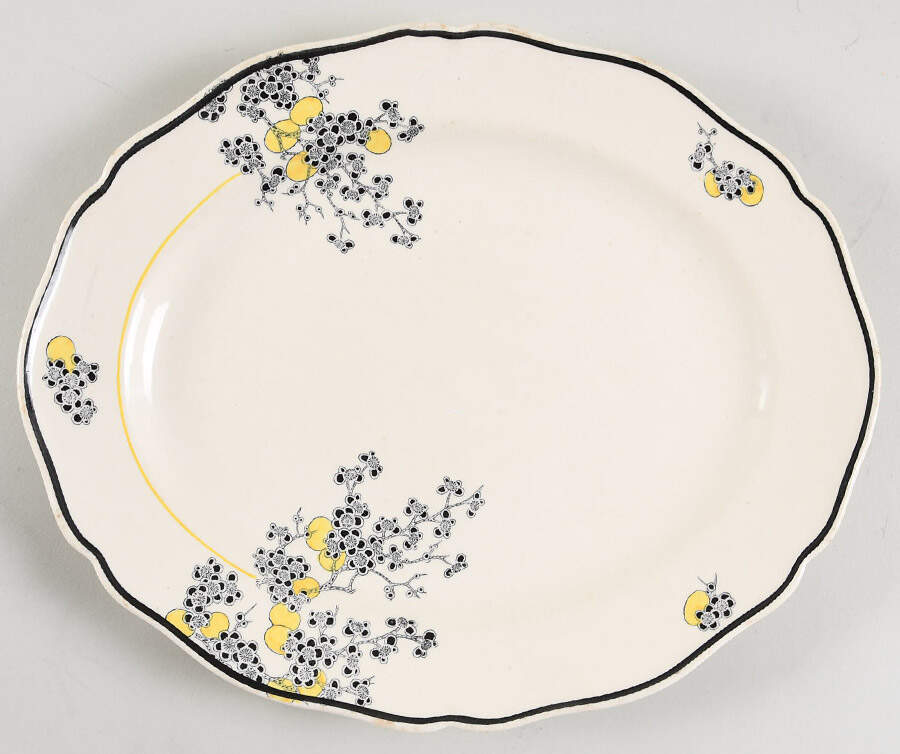 Carnival 11" Oval Serving Platter by Royal Doulton-1