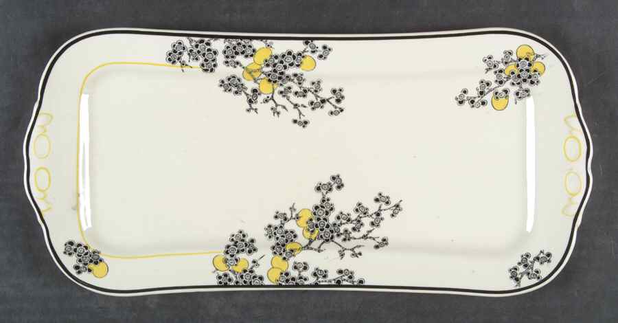 Carnival Large Sandwich Tray by Royal Doulton-1