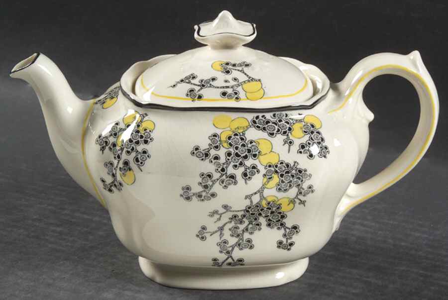 Carnival Teapot & Lid by Royal Doulton-1